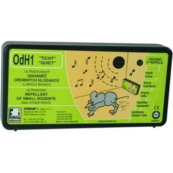 Format 1 Ultrazvukový odpuzovač hlodavců OdH1 tichý 1066 solo