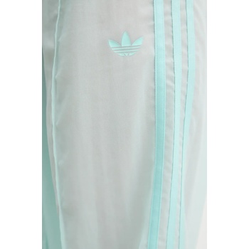 adidas Originals Панталон adidas Originals Adicolor в тюркоазено с широка каройка, с висока талия JN6126 (JN6126)
