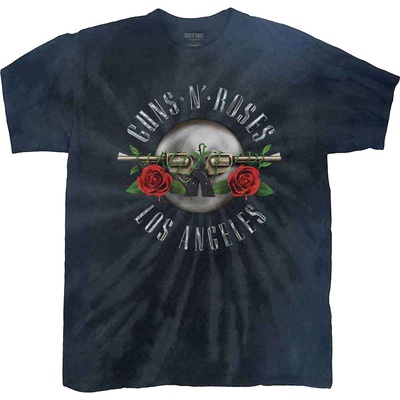 Guns N' Roses Los Angeles (Wash Collection) Dip-Dye On Black XL Риза (GNRTS93MDD04)