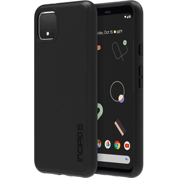 Incipio DualPro Case - удароустойчив хибриден кейс за Google Pixel 4 (черен)