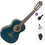 Valencia VC202 Standard SET Transparent Blue Класическа китара с размер 1/2