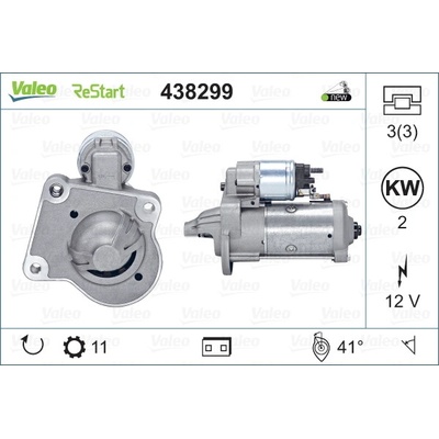 VALEO Štartér 438299