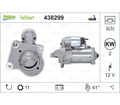 VALEO Štartér 438299