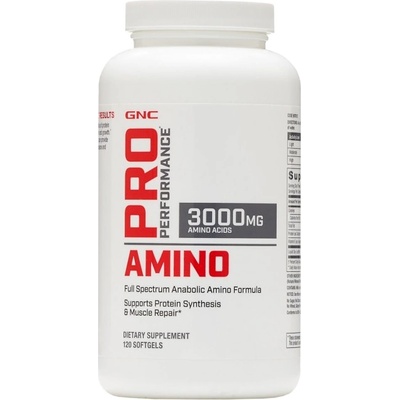 GNC Pro Performance Amino 3000 mg [120 Гел капсули]