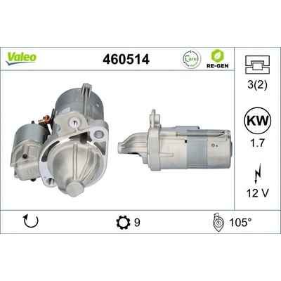Startér VALEO 460514
