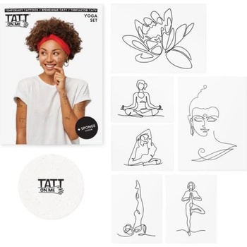TATTonMe Татуировки за жени Йога комплект