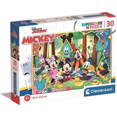 Clementoni - Puzzle Mickey, Minnie 30 - 1 - 39 piese