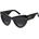 Marc Jacobs Слънчеви очила Marc Jacobs Women's Cat Eye Round Sunglasses - Crystal Black