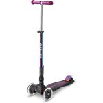 Micro Детска тротинетка Micro - Maxi Micro Deluxe Foldable LED, Neochrome Purple (7630053568399) - ozone Тротинетка, скутер