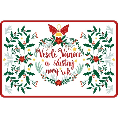 TORO Plastové prostírání Veselé Vánoce 28,5x44cm – Zboží Dáma