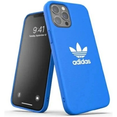Adidas OR Molded Case Basic за iPhone 12 Pro Max - син и бял (8718846083522)