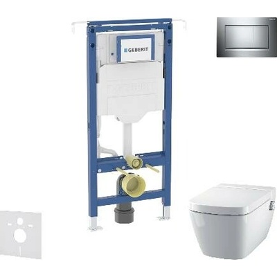Geberit Duofix Tece One s tlačidlom Sigma30 SANI11CT1102