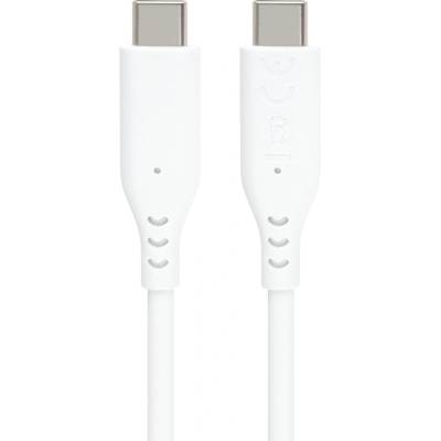 PremiumCord Silicone USB-C 60W 480Mbps White 1, 5 m USB кабел (KU31SA15W)