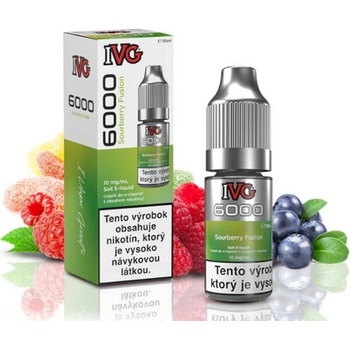 IVG 6000 Salt Sourberry Fusion 10 ml 20 mg