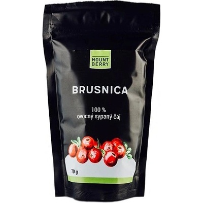 Mountberry Brusnica 100% ovocný sypaný čaj 70 g