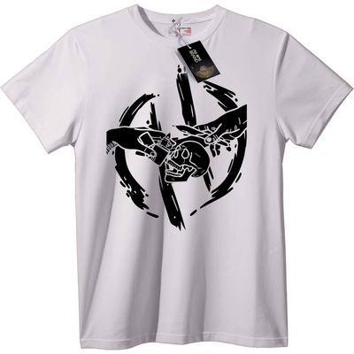NOONEBRAND Тениска Skull Cross - 2XL, Black