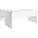 TopMebel Офис бюро Rio TopMebel в бял цвят 160x144x75cm