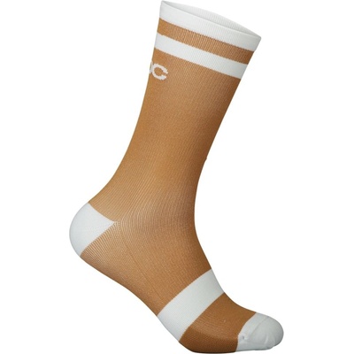 POC Lure MTB Sock Long Aragonite Brown/Hydrogen White