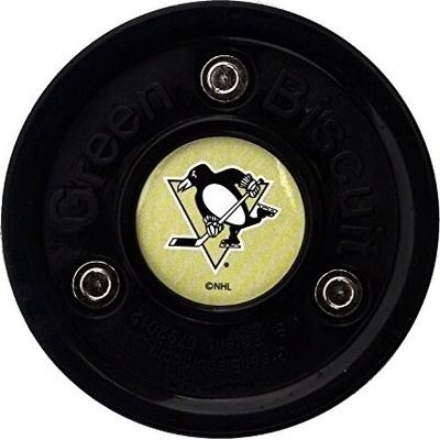 Green Biscuit NHL Pittsburgh Penguins Black
