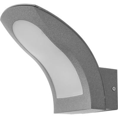 ELBULGARIA LED аплик Elbulgaria - Alford, 2857/1w SG, 12W, IP44, 4000K, сив (2857-1wsg)