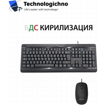 Delux K7010BU+M355BU