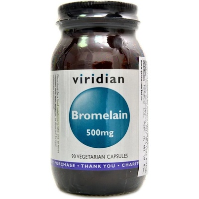 Viridian Bromelain 500 mg 90 kapslí