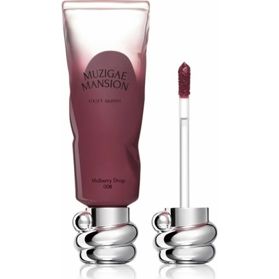 Muzigae mansion Objet Glossy hydratačný lesk na pery 008 Mulberry Drop 6 g