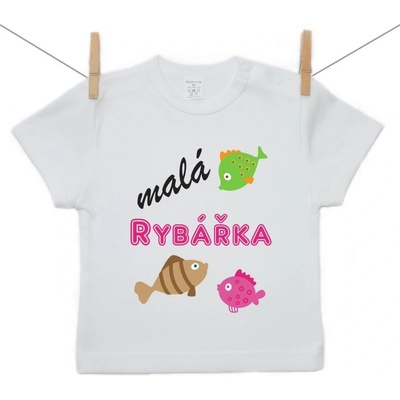 Boodyy tričko s krátkým rukávem malá rybářka