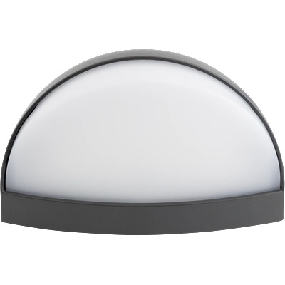 UltraLux LED фасадно осветително тяло 7W, 4000K, IP54 - сиво (FOT740GR)