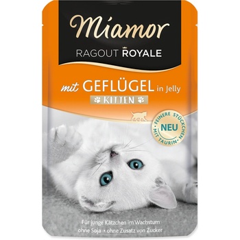 Miamor Ragout Kitten hydina v želé 100 g