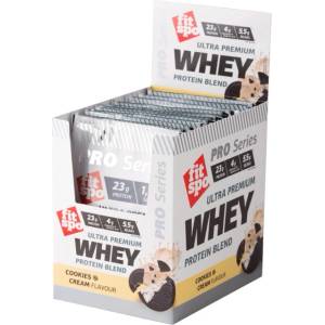 FitSpo Pro Series / Ultra Premium Whey [12 x 30 грама] Бисквити с крем
