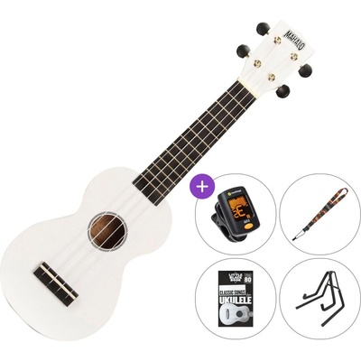 Mahalo MR1 SET 2 White Сопрано укулеле (MR1-WT-SET-2)