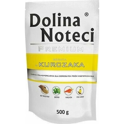 DOLINA NOTECI PREMIUM kuracie vrecko pre psov 500 g
