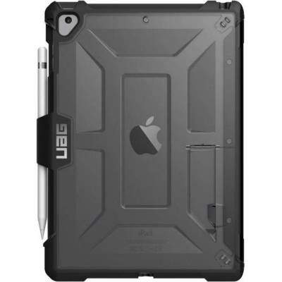 Urban Armor Gear Gear Plasma Case - удароустойчив хибриден кейс от най-висок клас за iPad Pro 9.7, iPad 5 (2017), iPad 6 (2018), iPad Air, iPad Air 2 (черен)