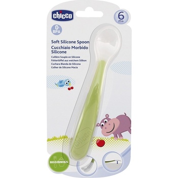 Chicco Lyžička Silikón Soft