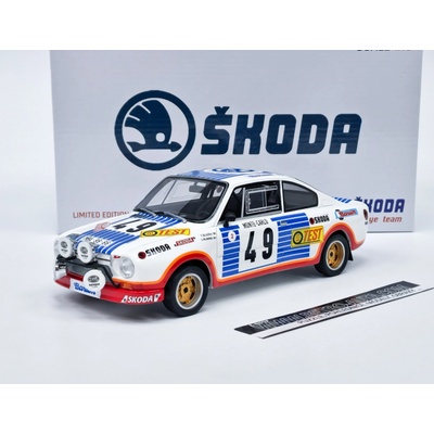 Fox18 Fox18 Škoda 130 RS no.49 V.Blahna/L.Hlávka Rally Monte Carlo 1:18