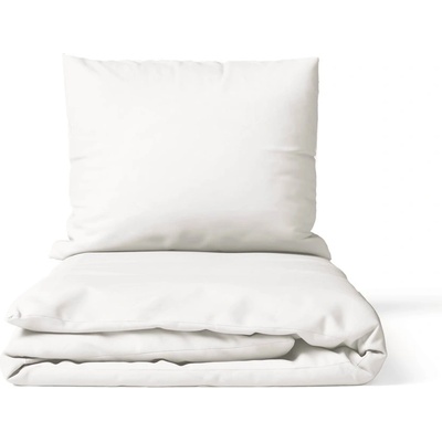 Bonami Essentials Бяло единично спално бельо от микросатен 140x200 cm Basic - Bonami Essentials (1130057.01)