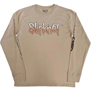 Slipknot The End, So Far Logo Barcode (Back & Sleeve Print) Sand L Риза (SKLST101MS03)
