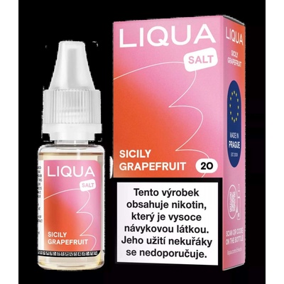 Liqua Salt Sicily Grapefruit 10 ml 20 mg