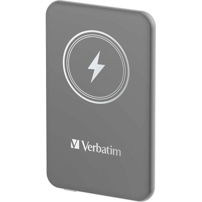 Verbatim Външна батерия Verbatim Charge 'n' Go, магнитна, 5000 mAh, USB Type-C, сива (2101050031)