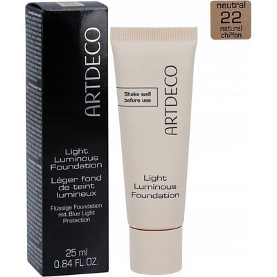 Artdeco Lehký rozjasňující make-up Light Luminious Foundation 22 Neutral Chiffon 25 ml
