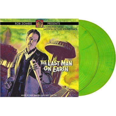 Sawtell Paul & Bert Shefter - Last Man On Earth Coloured Neon Green With Blue Smoke - 2 LP