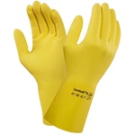 CXS Ansell econohands plus 87-190 / Латексови ръкавици - жълти 7 (342000415007)
