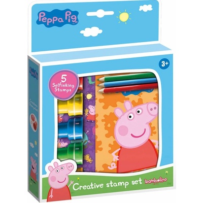 Totum 360242 Sada pečiatok Prasiatko Peppa