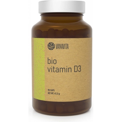 VanaVita BIO Vitamín D3 90 kapsúl