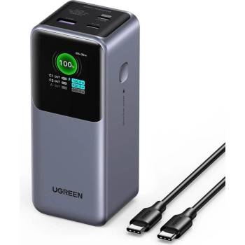UGREEN Външна Батерия, Ugreen PB721 130W PD/QC3.0 20000 mAh, Сив (PB721)
