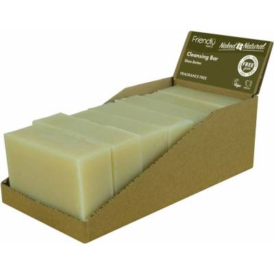 Friendly Soap Cleansing Bar Shea Butter prírodné mydlo na tvár 7 x 95 g