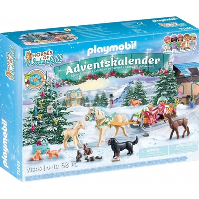 Playmobil 71345 Adventní kalendář Vánoční jízda na saních