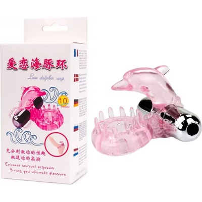 Пенис ринг с клитор стимулатор, делфин - Love Dolphin RIng (DEBRA00614)