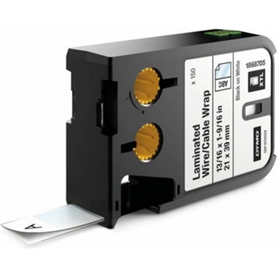 Dymo 1868705 Černý tisk bílý podklad 21 mm x 39 mm 150 ks